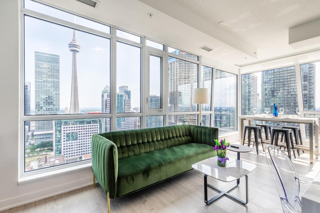 Luxury 2 Bedroom In The Heart Of Entertainment District - City Skyline View & Balcony Toronto Exterior foto